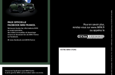 Couverture Brochure Mini Countryman
