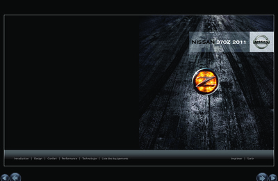 Couverture Brochure Nissan 370 Z