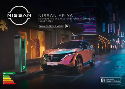 Couverture Brochure Nissan Ariya
