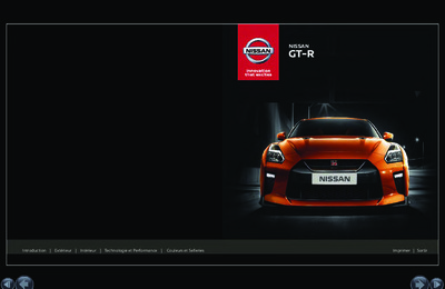 Couverture Brochure Nissan GT-R