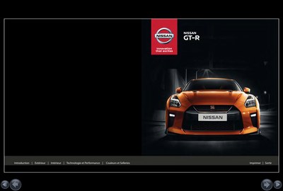 Couverture Brochure Nissan GT-R