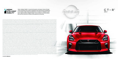 Couverture Brochure Nissan GT-R