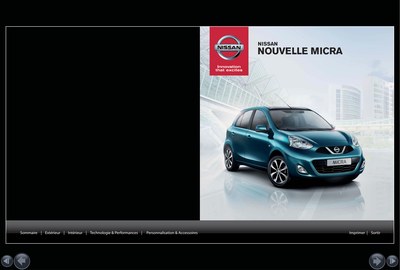 Couverture Brochure Nissan Micra