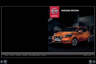 Couverture Brochure Nissan Micra