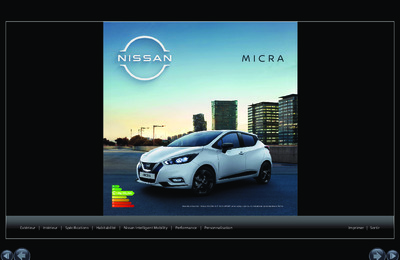 Couverture Brochure Nissan Micra