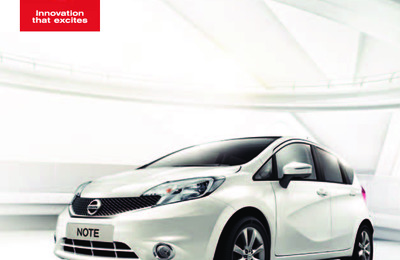 Couverture Brochure Nissan Note