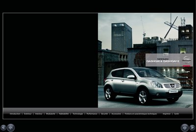 Couverture Brochure Nissan Qashqai