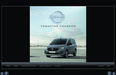 Couverture Brochure Nissan Townstar