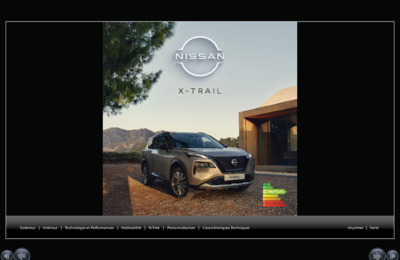 Couverture Brochure Nissan X-Trail