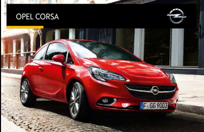 Couverture Brochure Opel Corsa
