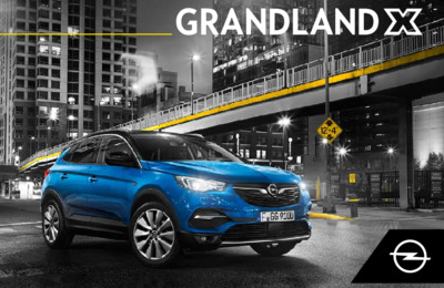 Couverture Brochure Opel Grandland