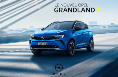 Couverture Brochure Opel Grandland