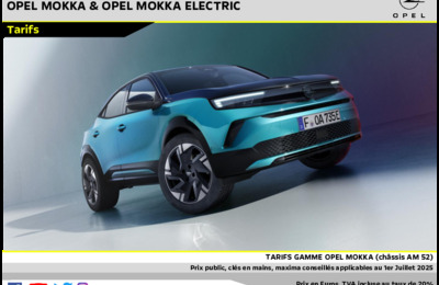 Couverture Brochure Opel Mokka