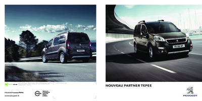 Couverture Brochure Peugeot Partner