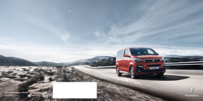Couverture Brochure Peugeot Traveller