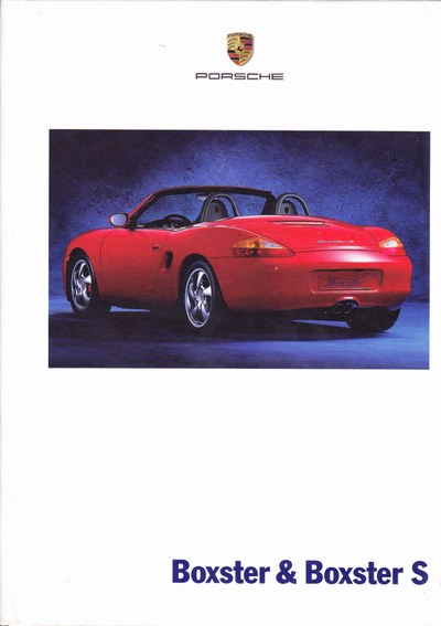 Couverture Brochure Porsche Boxster