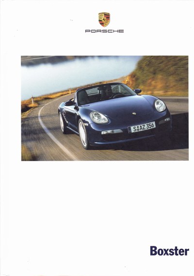 Couverture Brochure Porsche Boxster