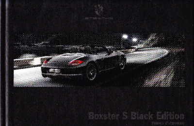 Couverture Brochure Porsche Boxster