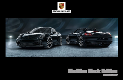 Couverture Brochure Porsche Cayman