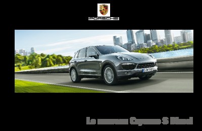 Couverture Brochure Porsche Cayenne