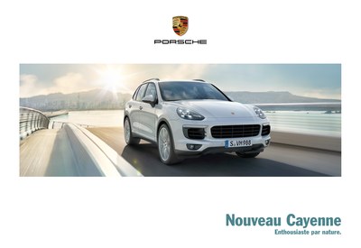 Couverture Brochure Porsche Cayenne