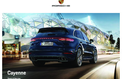 Couverture Brochure Porsche Cayenne