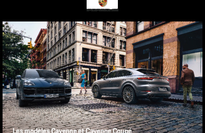 Couverture Brochure Porsche Cayenne