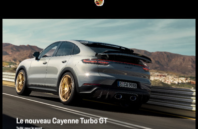 Couverture Brochure Porsche Cayenne
