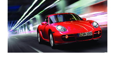 Couverture Brochure Porsche Cayman