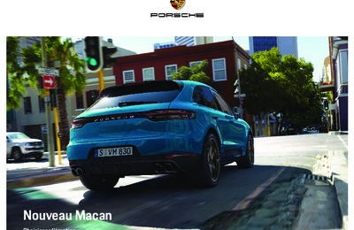 Couverture Brochure Porsche Macan