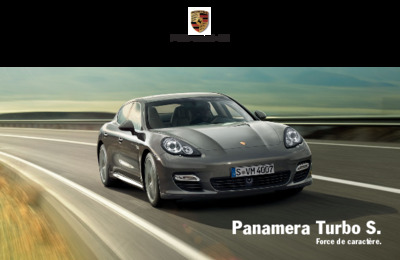 Couverture Brochure Porsche Panamera