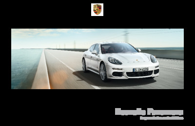 Couverture Brochure Porsche Panamera