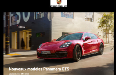 Couverture Brochure Porsche Panamera