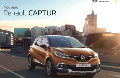 Couverture Brochure Renault Captur