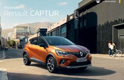 Couverture Brochure Renault Captur