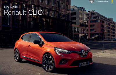 Couverture Brochure Renault Clio