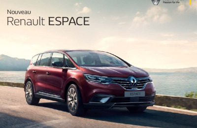 Couverture Brochure Renault Espace