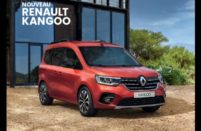 Couverture Brochure Renault Kangoo