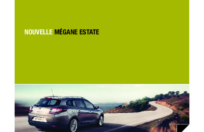 Couverture Brochure Renault Megane