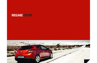 Couverture Brochure Renault Megane