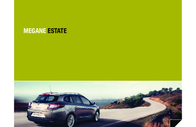Couverture Brochure Renault Megane