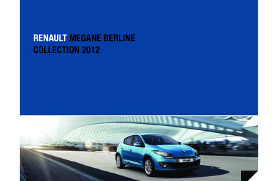 Couverture Brochure Renault Megane