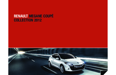 Couverture Brochure Renault Megane