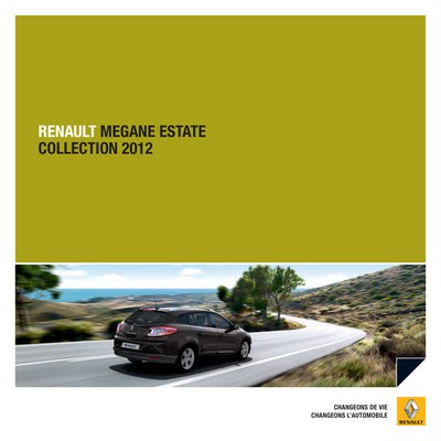 Couverture Brochure Renault Megane