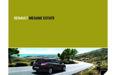 Couverture Brochure Renault Megane