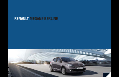 Couverture Brochure Renault Megane