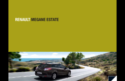 Couverture Brochure Renault Megane