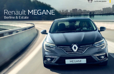 Couverture Brochure Renault Megane