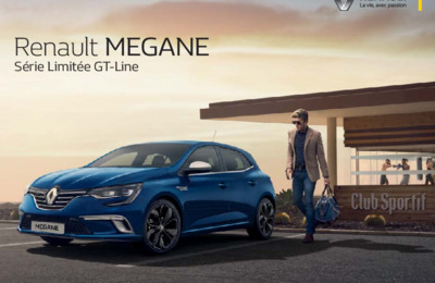 Couverture Brochure Renault Megane