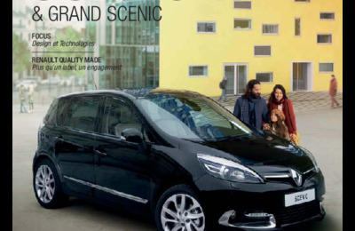 Couverture Brochure Renault Scenic